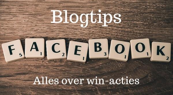 Blogtips: alles over winacties op Facebook