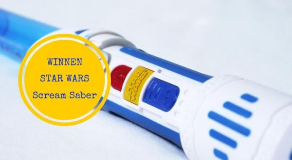 Review + win: De Star Wars Scream Saber van Hasbro